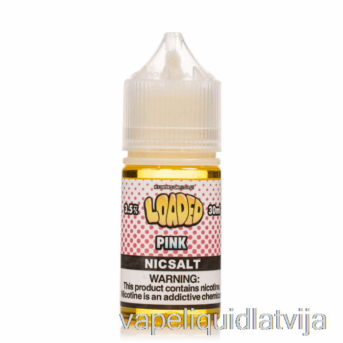 Rozā - Ielādēti Sāļi - Nežēlīgi Tvaiki - 30ml 35mg Vape šķidrums